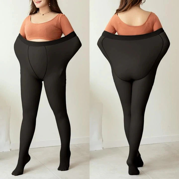 KIT 2 Meia-Calça Peluciada com Lã