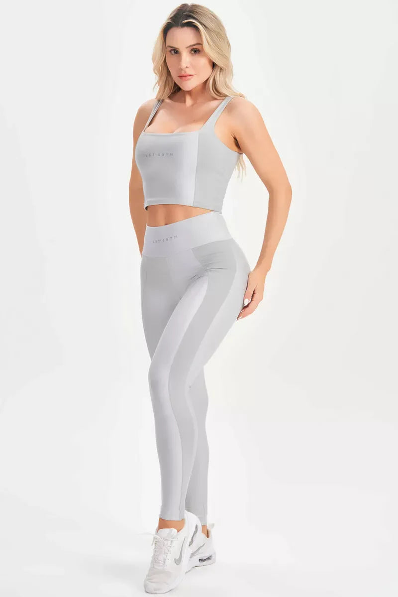 Top + Legging Branco